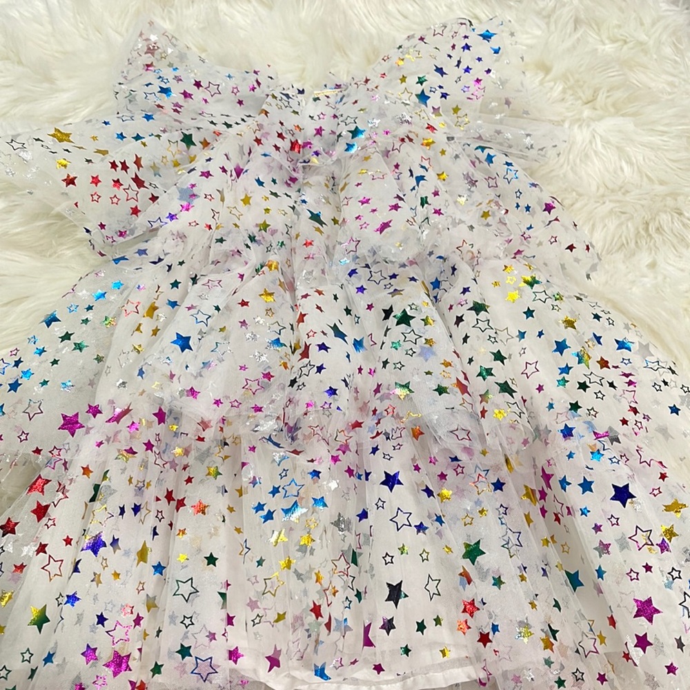 Lola +The Boys Tiered Star Dress